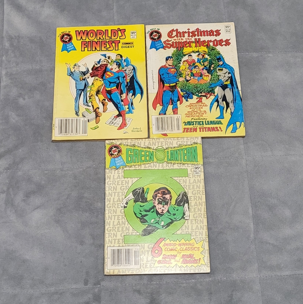Vintage 1981 And 1982 DC Comic Books